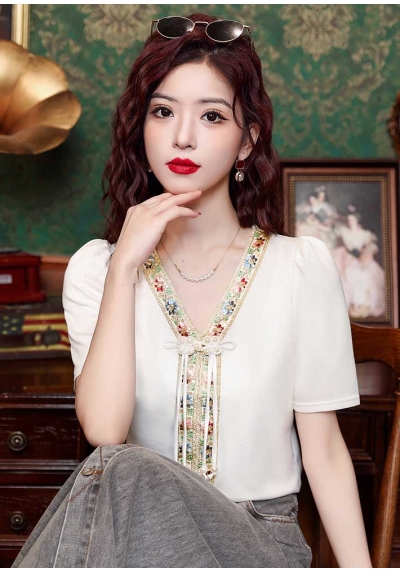 blouse  wanita korea import T8811