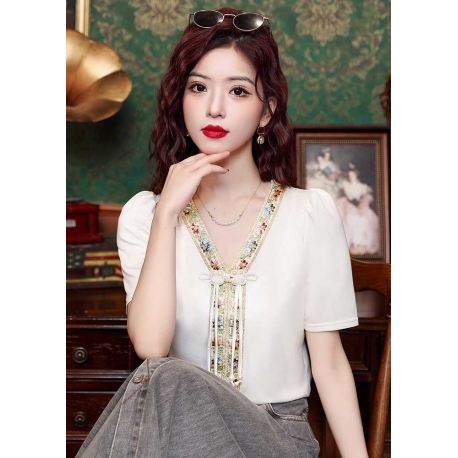blouse  wanita korea import T8811