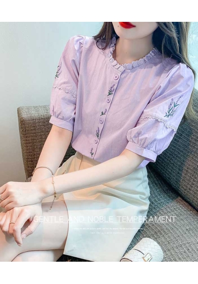 blouse  wanita korea import T8877