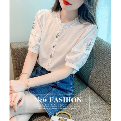 blouse  wanita korea import T8878