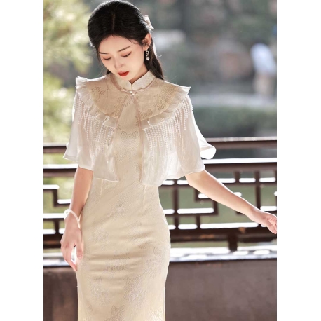 dress cheongsam import D8483