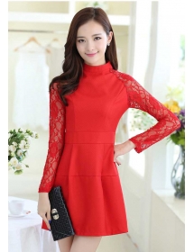 dress wanita import D2657 