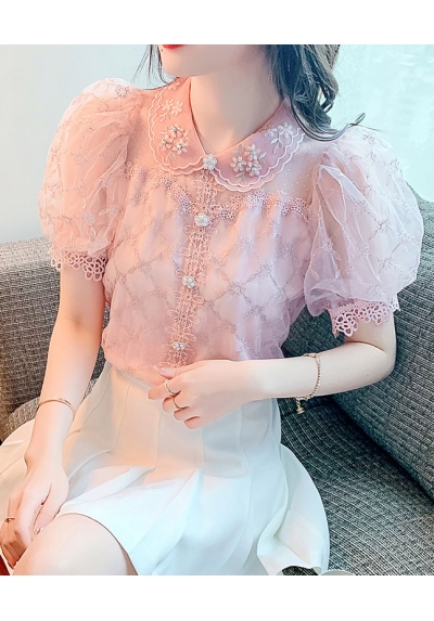 blouse  wanita korea import T8815