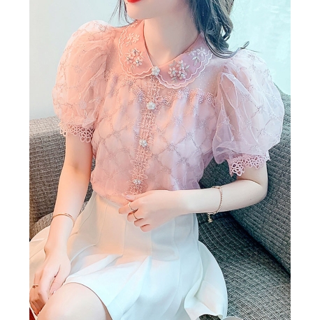 blouse  wanita korea import T8815