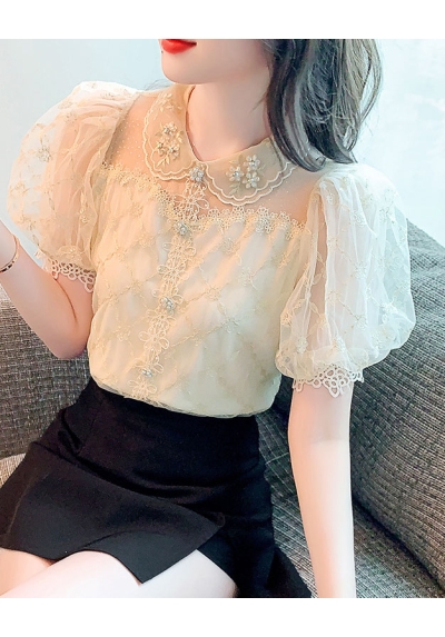blouse  wanita korea import T8902