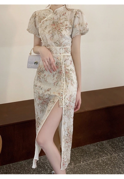 dress cheongsam wanita korea D8518