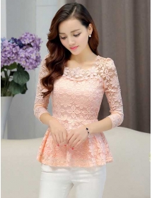 blouse brukat korea T2537