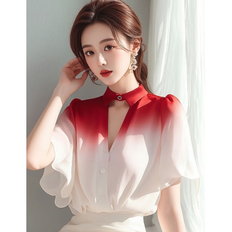 blouse  wanita korea import T8903