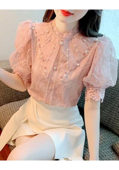 blouse  wanita import korea T8859