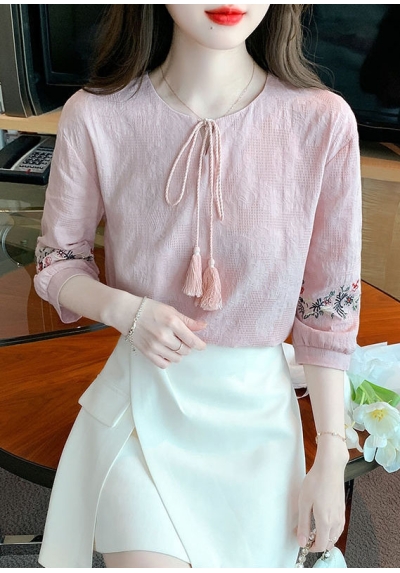 blouse  wanita korea import T8930