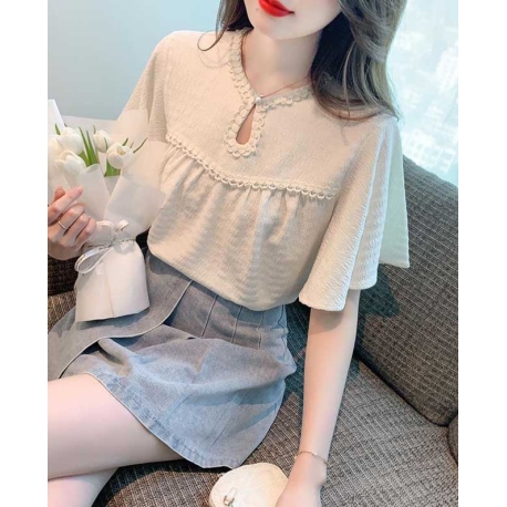 blouse  wanita korea import T8930
