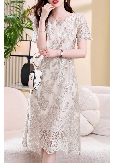 dress  wanita korea import D8574