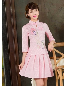 setelan cheongsam D2703