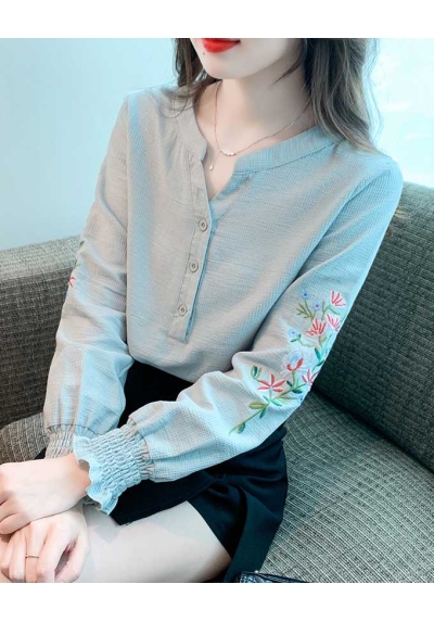 blouse rajut wanita korea import T8961