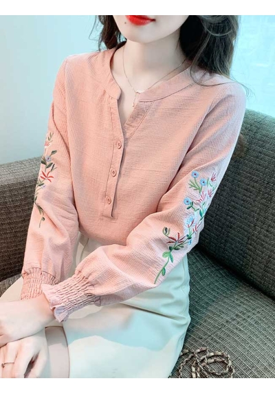 blouse wanita korea import T8964