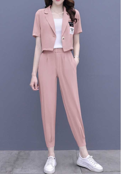 setelan  wanita korea import D8473