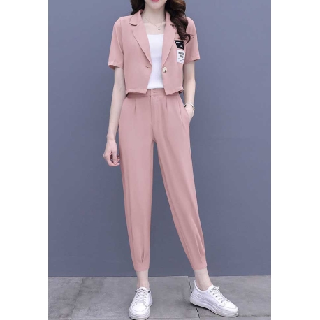 setelan  wanita korea import D8473