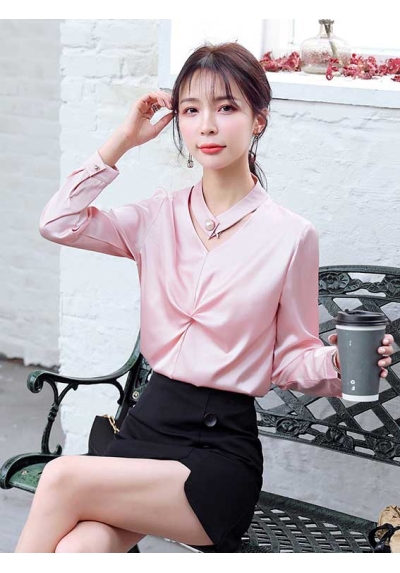 blouse  wanita korea T7088