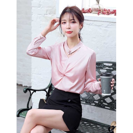 blouse  wanita korea T7088