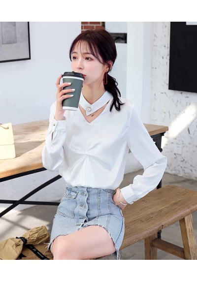 blouse  wanita korea T7088