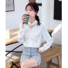 blouse  wanita korea lengan panjang T8988
