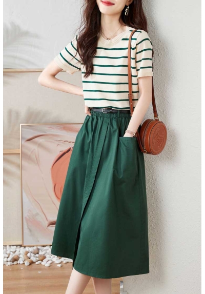 setelan  wanita korea import D8588