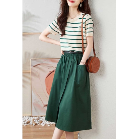 setelan  wanita korea import D8588