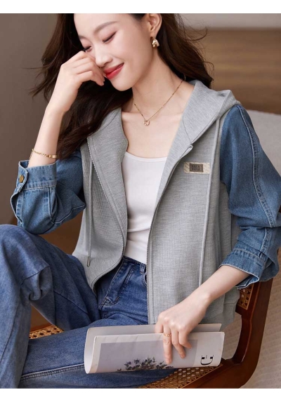 jaket denim import T8993