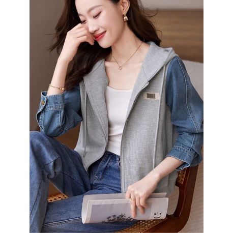 jaket denim import T6815