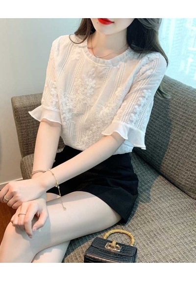 blouse  wanita korea import T8782