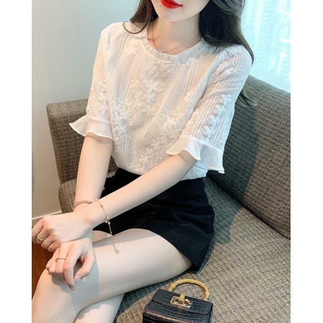 blouse  wanita korea import T8782