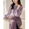 blouse  lengan panjang wanita korea import T9004