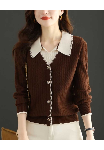 blouse  lengan panjang wanita korea import T9004