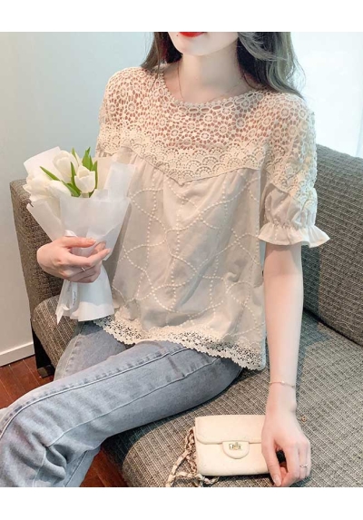 blouse  wanita korea import T8943