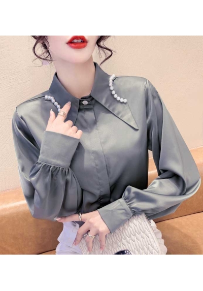 atasan kemeja wanita korea T7631