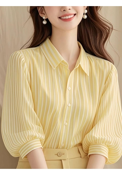 atasan kemeja wanita korea T7631