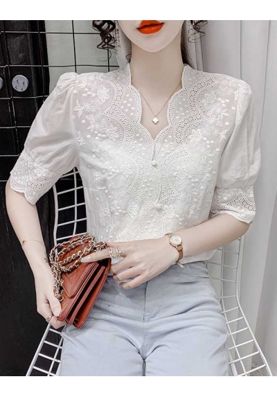 blouse  wanita korea import T9013