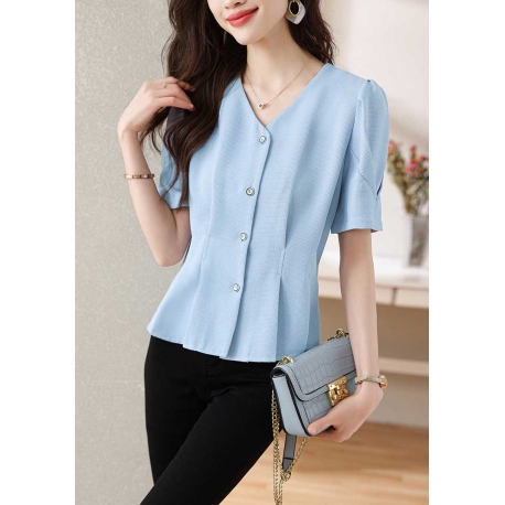 blouse  wanita korea import T9013