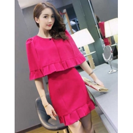 dress wanita import D2737