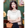 blouse  brukat wanita korea T9026