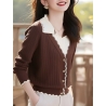 atasan knit lengan panjang wanita korea import T9027