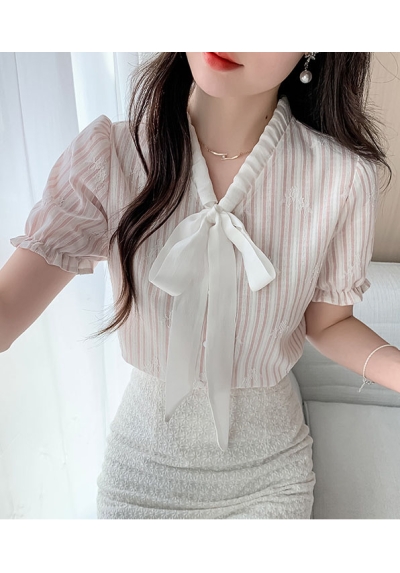 blouse wanita korea import lengan panjang T9035