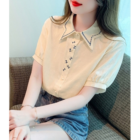 blouse wanita korea import T9047
