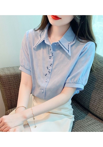 kemeja wanita korea import T9048