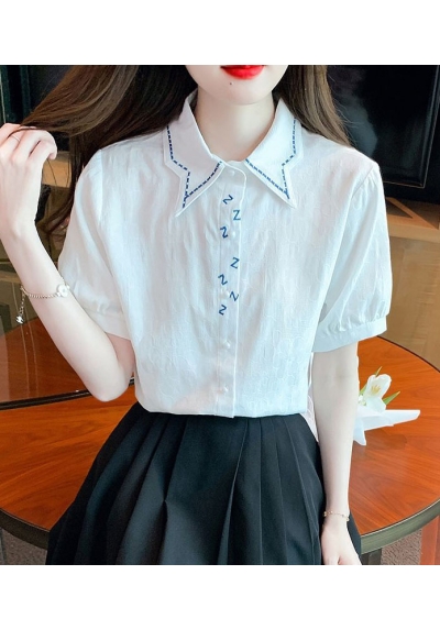 kemeja wanita korea import T9049