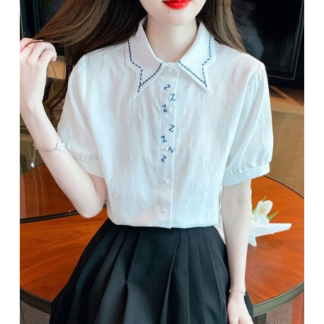 kemeja wanita korea import T9049