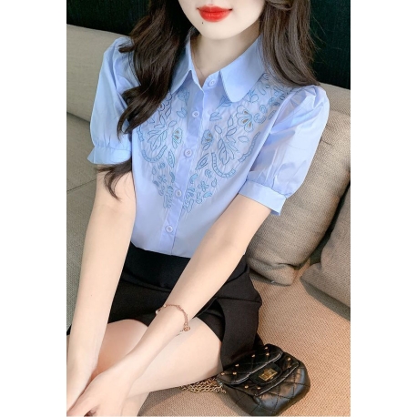 kemeja wanita korea import T9050