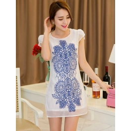 dress wanita import D2760