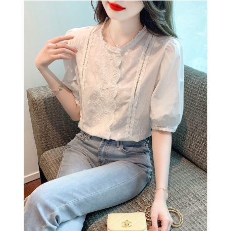 blouse wanita korea import T9047