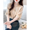 blouse wanita korea import T9054